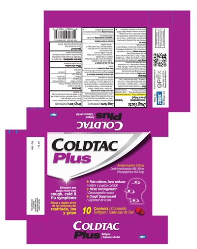 Coldtac Plus Daytime 10 Sotfgel (Coldtac Plus Daytime 10 Softgel)